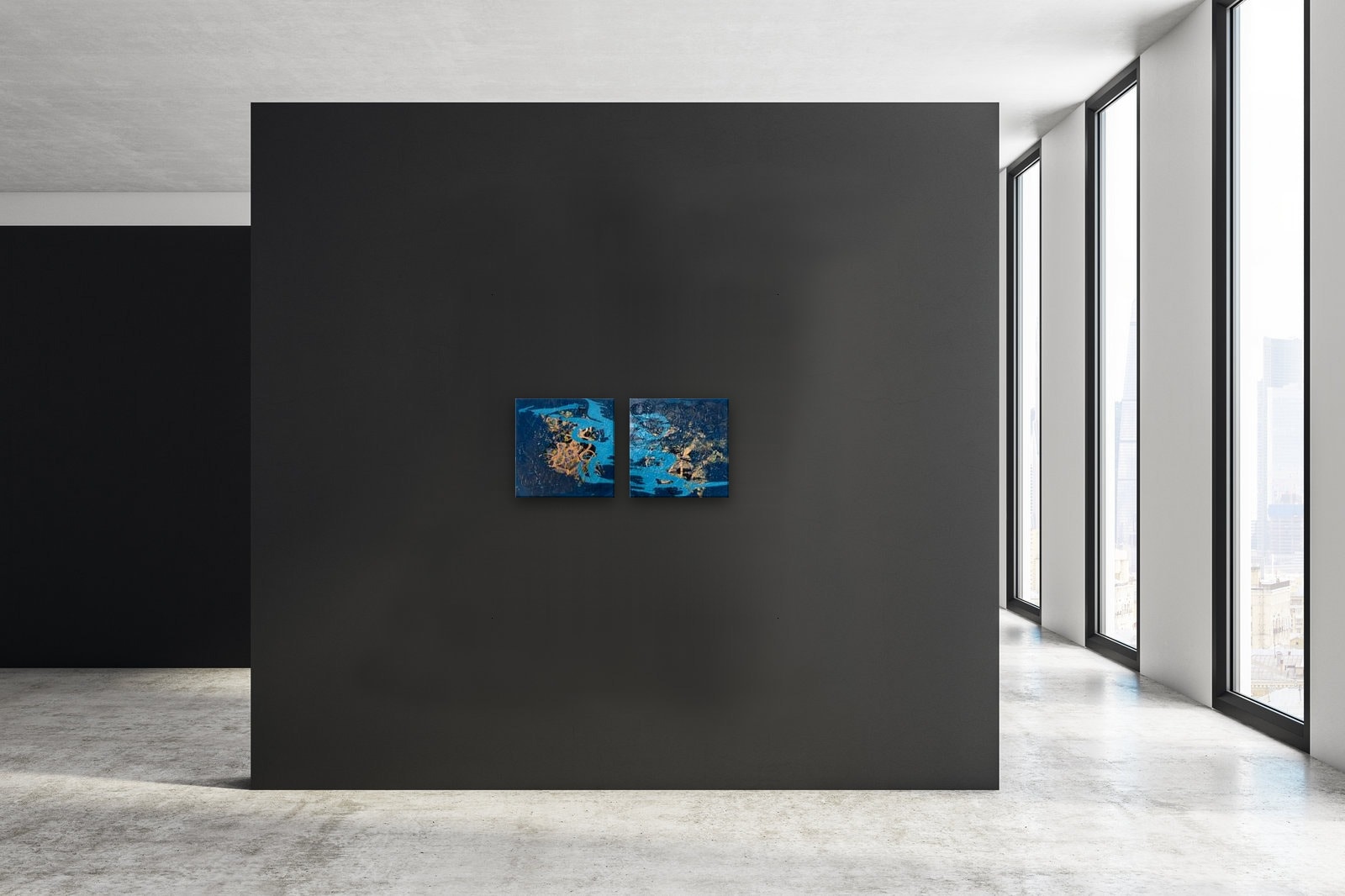 Unendliche Tiefe, 40 x 40