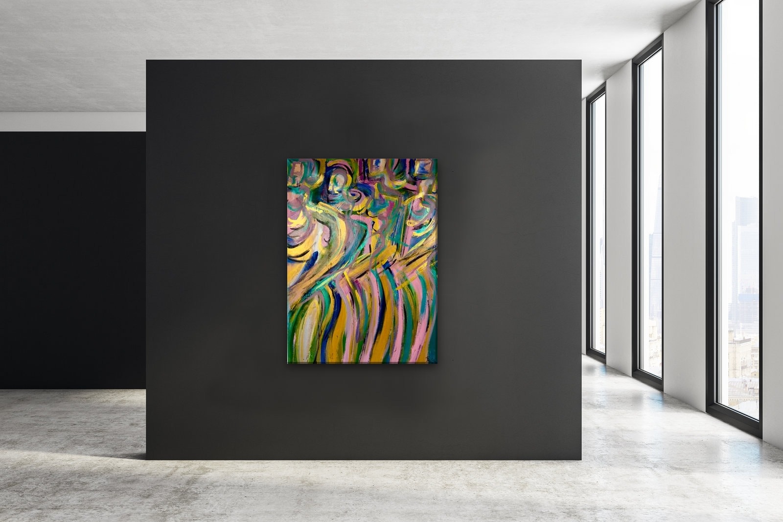 weibliche Umarmung, 104 x142