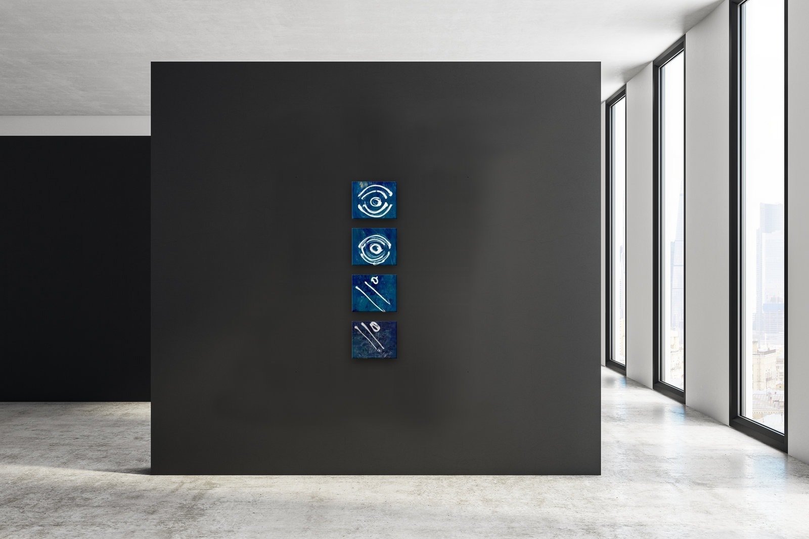 Inneren und äusseren Frieden / Demut im sein Gott in Ruhe, 30x25