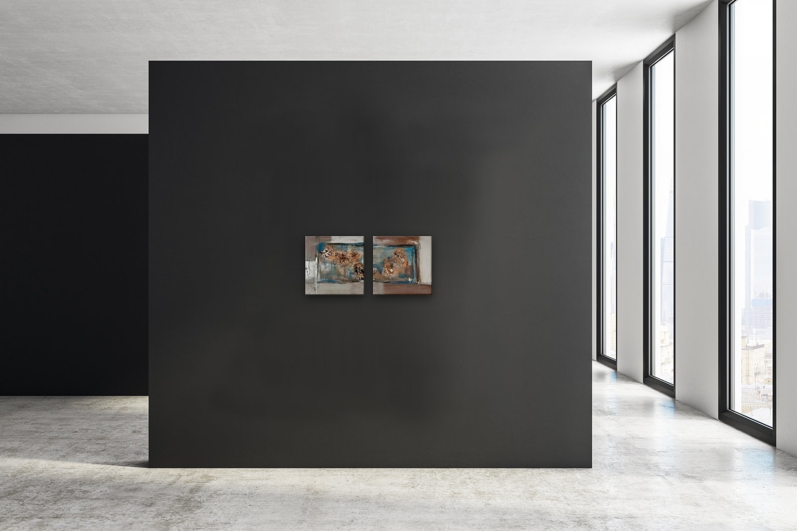 Fenster zur Seele, 40 x 40