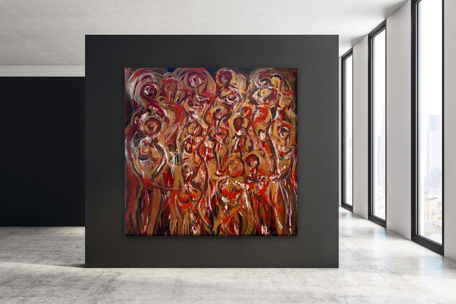 Red Woman, 205x 200