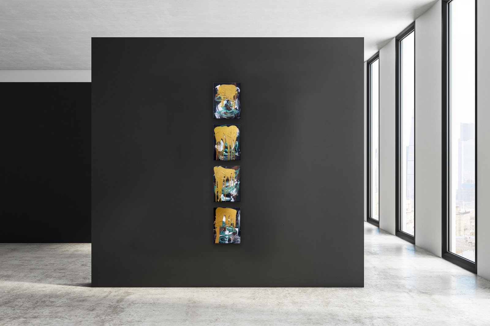 Geschützter Blick, 30x 40